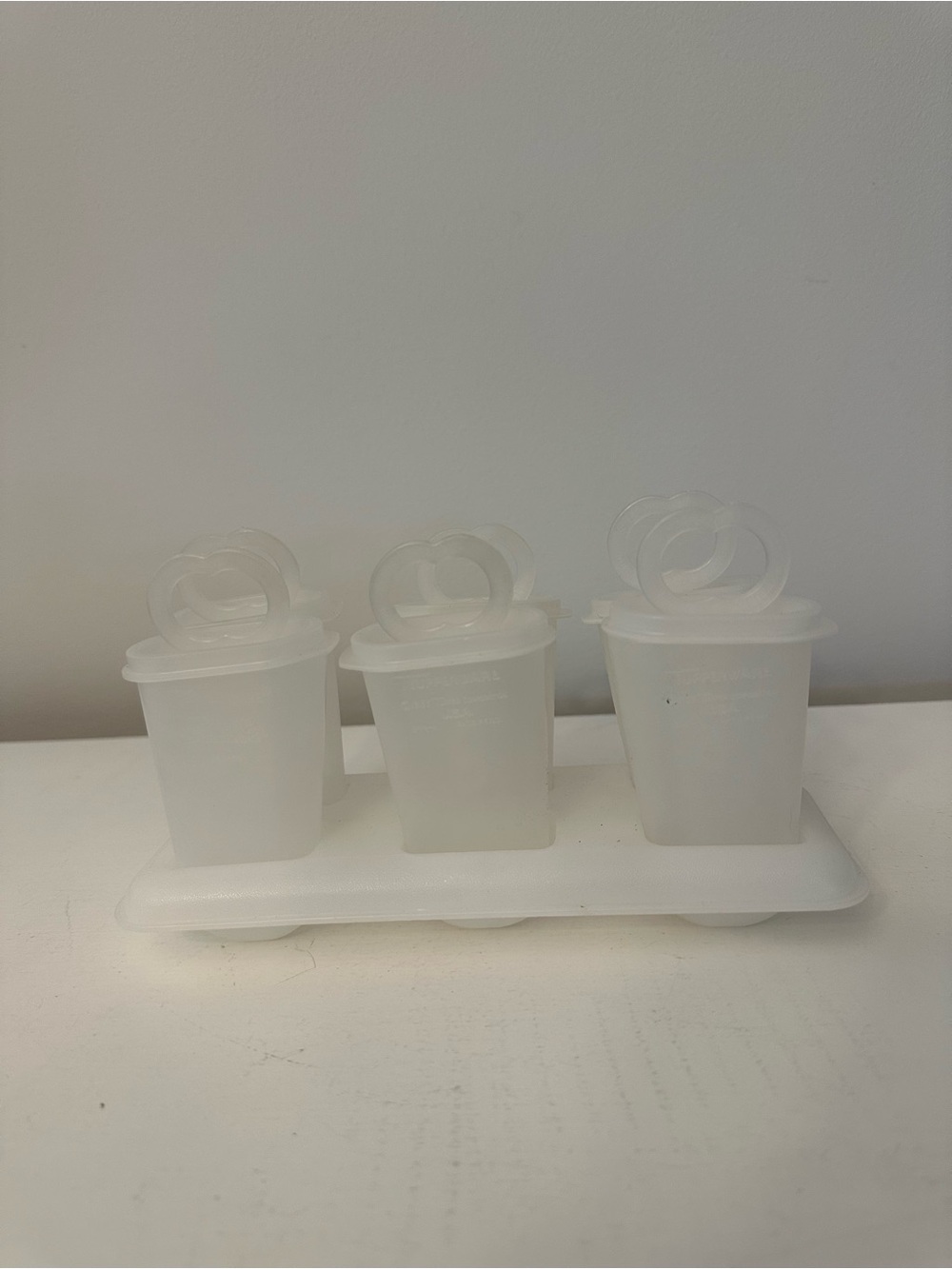 Vintage Tupperware popsicle mold